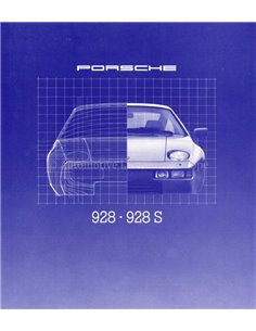 1980 PORSCHE 928 S BROCHURE GERMAN