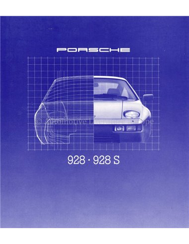 1980 PORSCHE 928 S BROCHURE GERMAN