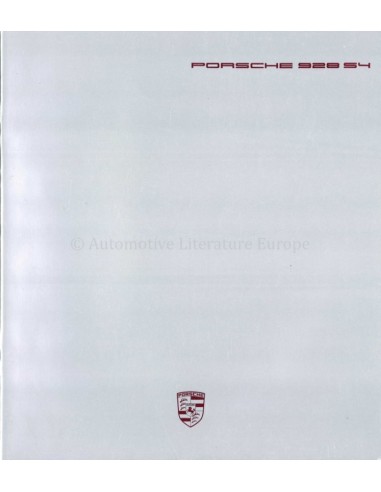 1988 PORSCHE 928 S4 PROSPEKT DEUTSCH