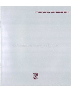 1988 PORSCHE 928 S4 BROCHURE ENGLISH