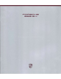 1989 PORSCHE 928 S4 BROCHURE ENGLISH