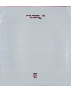 1990 PORSCHE 928 S4 BROCHURE GERMAN