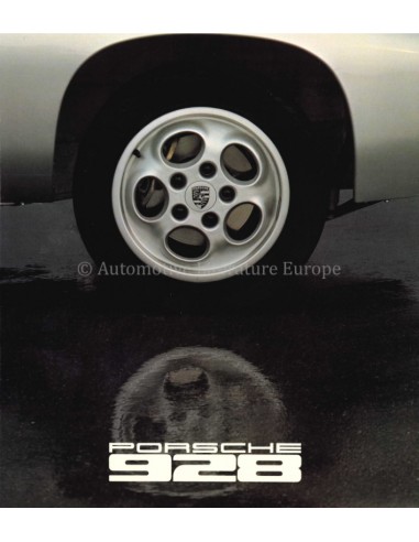 1979 PORSCHE 928 PROSPEKT ENGLISCH