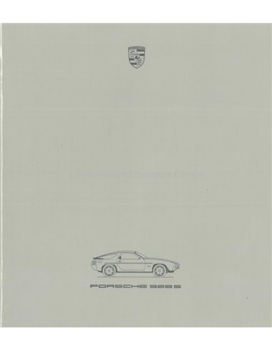 1986 PORSCHE 928 S BROCHURE ENGELS