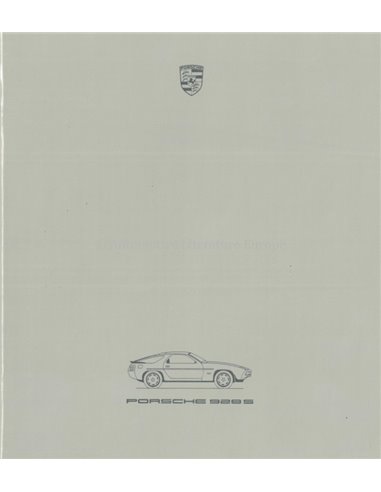 1986 PORSCHE 928 S PROSPEKT ENGLISCH