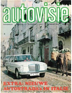 1968 AUTOVISIE MAGAZINE 7 DUTCH