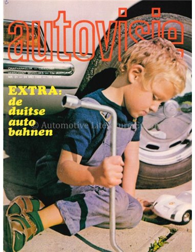 1968 AUTOVISIE MAGAZIN 21 NIEDERLÄNDISCH