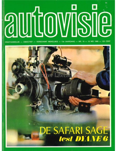 1968 AUTOVISIE MAGAZINE 19 DUTCH