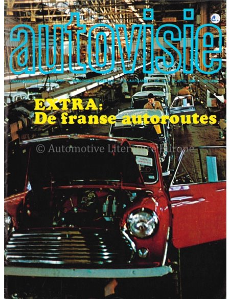 1968 AUTOVISIE MAGAZIN 15 NIEDERLÄNDISCH