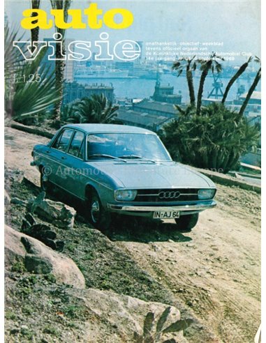 1969 AUTOVISIE MAGAZIN 36 NIEDERLÄNDISCH