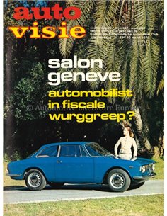 1970 AUTOVISIE MAGAZINE 12 DUTCH