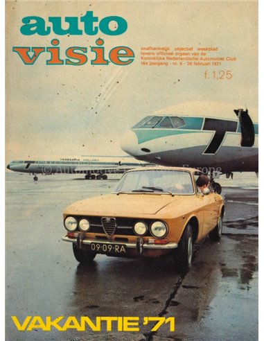 1971 AUTOVISIE MAGAZINE 9 DUTCH