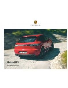 2020 PORSCHE MACAN GTS HARDCOVER PROSPEKT FRANZÖSISCH