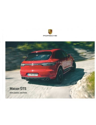 2020 PORSCHE MACAN GTS HARDCOVER...