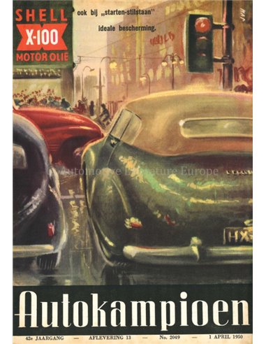 1950 AUTOKAMPIOEN MAGAZIN 13 NIEDERLÄNDISCH