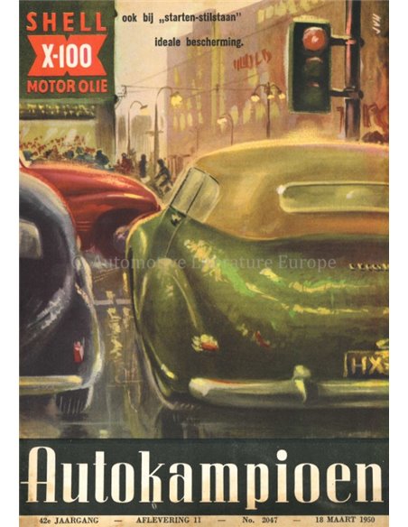 1950 AUTOKAMPIOEN MAGAZIN 11 NIEDERLÄNDISCH