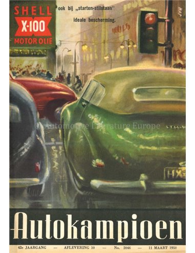 1950 AUTOKAMPIOEN MAGAZIN 10 NIEDERLÄNDISCH