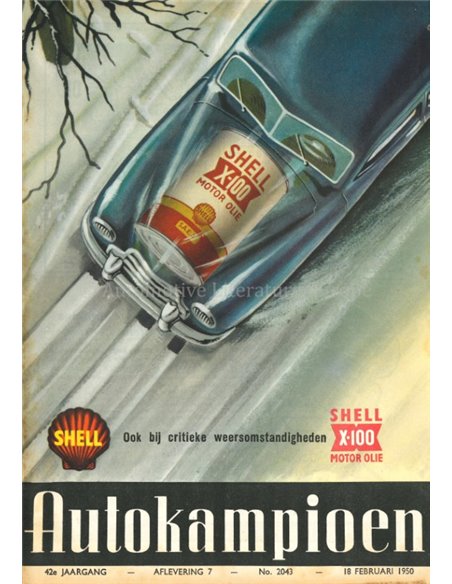 1950 AUTOKAMPIOEN MAGAZINE 7 DUTCH