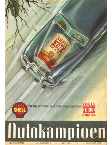 1950 AUTOKAMPIOEN MAGAZIN 6 NIEDERLÄNDISCH