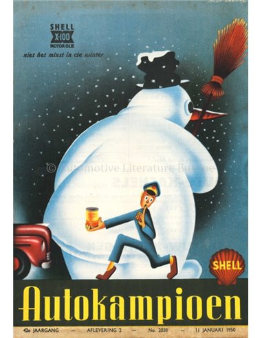 1950 AUTOKAMPIOEN MAGAZIN 2 NIEDERLÄNDISCH