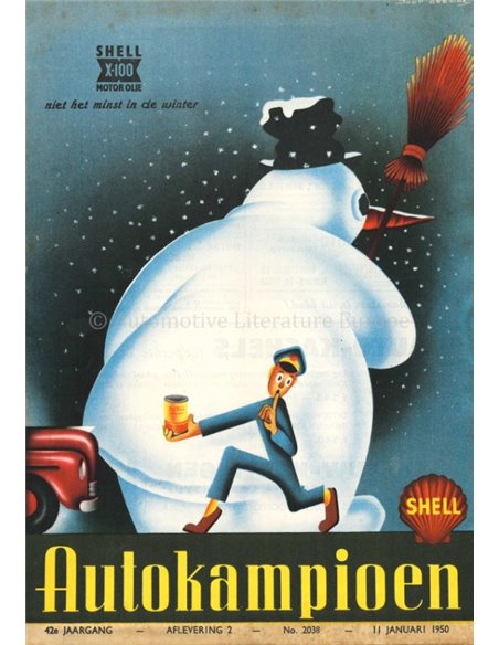 1950 AUTOKAMPIOEN MAGAZIN 2 NIEDERLÄNDISCH