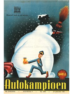 1950 AUTOKAMPIOEN MAGAZIN 4 NIEDERLÄNDISCH