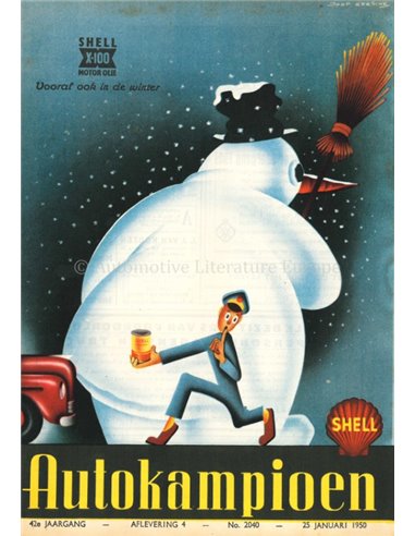 1950 AUTOKAMPIOEN MAGAZINE 4 NEDERLANDS