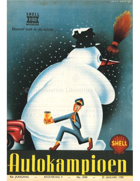 1950 AUTOKAMPIOEN MAGAZINE 4 NEDERLANDS