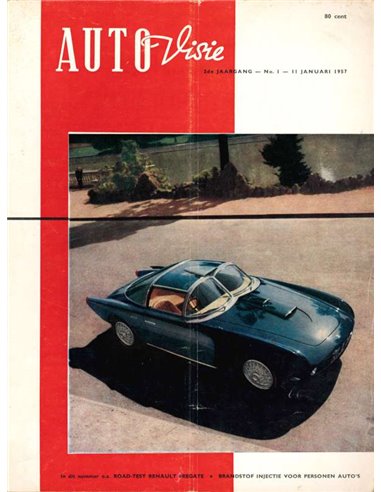 1957 AUTOVISIE MAGAZINE 1 DUTCH