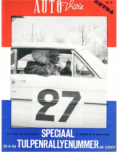1963 AUTOVISIE MAGAZINE 18 DUTCH