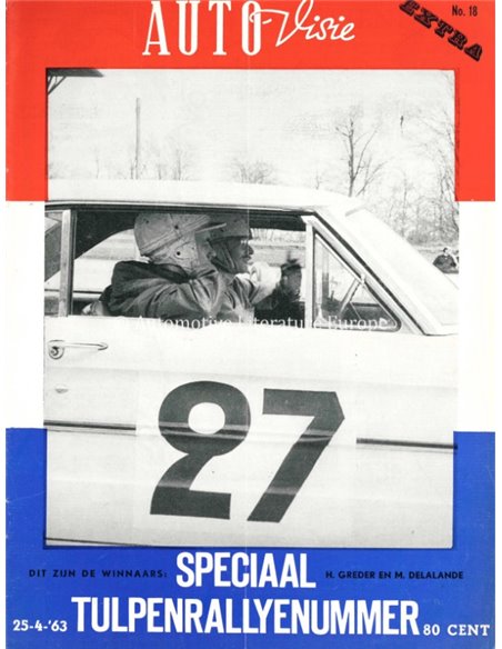 1963 AUTOVISIE MAGAZINE 18 DUTCH