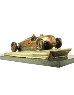 AUTO UNION TYPE C HENK KOLK SKULPTUR WAGEN 2