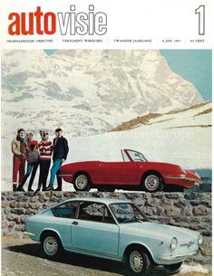1967 AUTOVISIE MAGAZINE 1 DUTCH