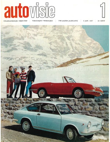 1967 AUTOVISIE MAGAZIN 1 NIEDERLÄNDISCH