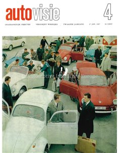 1967 AUTOVISIE MAGAZINE 4 NEDERLANDS