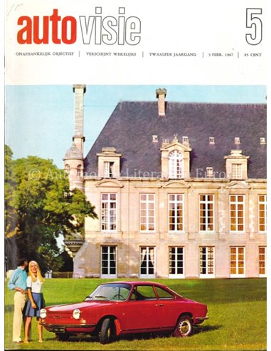 1967 AUTOVISIE MAGAZINE 5 NEDERLANDS