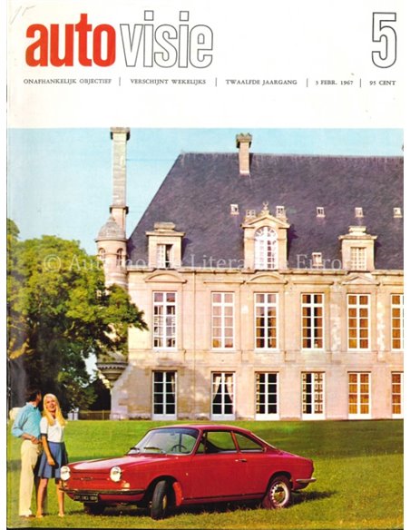 1967 AUTOVISIE MAGAZINE 5 NIEDERLÄNDISCH