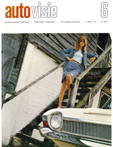 1967 AUTOVISIE MAGAZINE 6 DUTCH