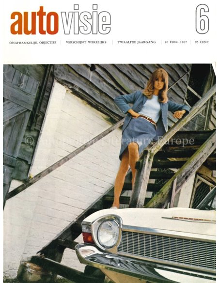 1967 AUTOVISIE MAGAZINE 6 NEDERLANDS