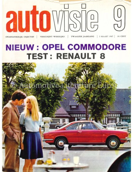 1967 AUTOVISIE MAGAZINE 9 NIEDERLÄNDISCH