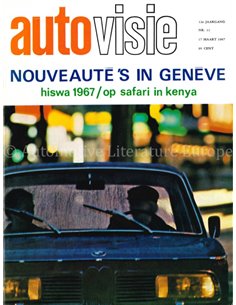 1967 AUTOVISIE MAGAZINE 11 NEDERLANDS