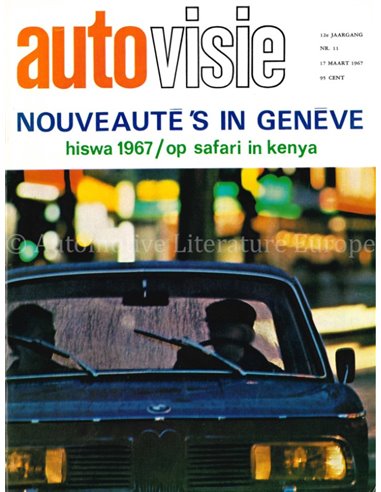 1967 AUTOVISIE MAGAZINE 11 DUTCH