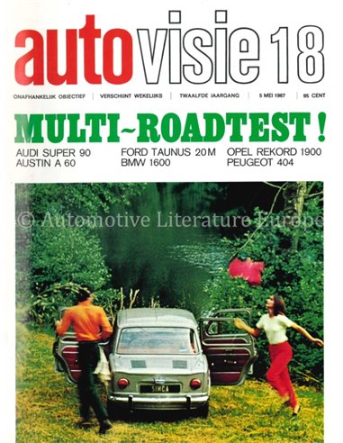 1967 AUTOVISIE MAGAZINE 18 DUTCH