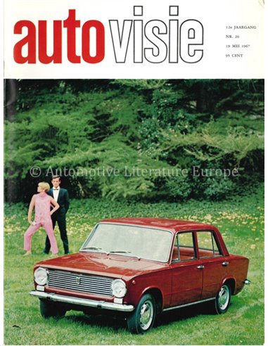 1967 AUTOVISIE MAGAZINE 20 NEDERLANDS