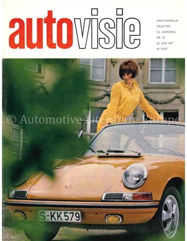 1967 AUTOVISIE MAGAZINE 25 NEDERLANDS