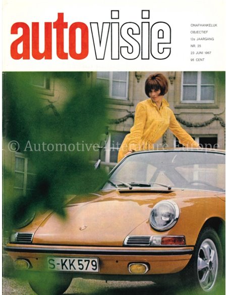 1967 AUTOVISIE MAGAZINE 25 DUTCH