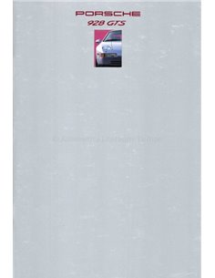 1993 PORSCHE 928 GTS BROCHURE ENGLISH