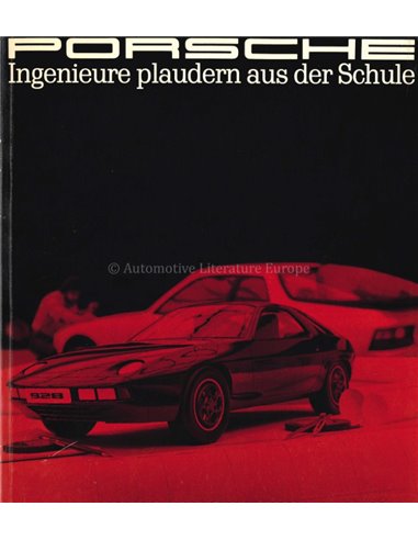 1980 PORSCHE 928 BROCHURE GERMAN