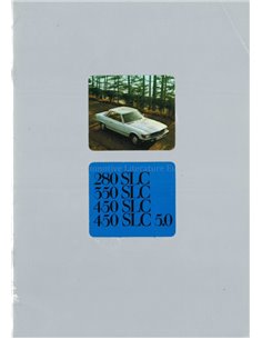 1979 MERCEDES BENZ SLC PROSPEKT NIEDERLÄNDISCH