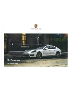 2018 PORSCHE PANAMERA HARDCOVER BROCHURE NEDERLANDS